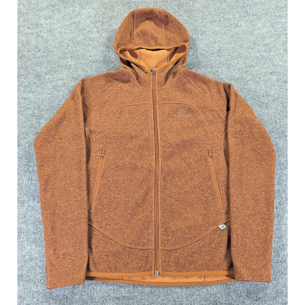Mountain Equipment Kore Womens Fleece Hooded Jacket Orange ME-003431 Size M/8 12